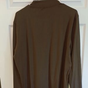 Women's Brown Long Sleeve Shirt